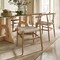 Flash Furniture Logan Commercial, Y-Back Style Wood & Kraft Paper Stackable Dining Chair w/Oak/Natural Finish, 2PK 2-ZH-8101YS-OAK-NAT-GG - alternate 7